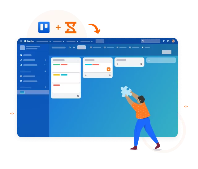 Extensão para rastreador de tempo Trello