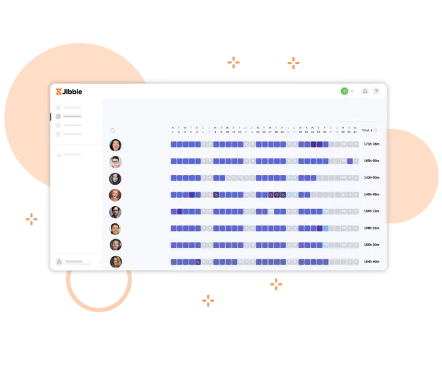 Attendance data synced directly to timesheets.