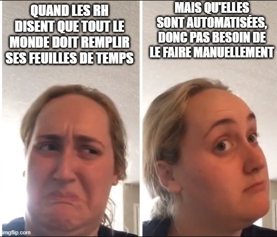 Femme sceptique à propos des feuilles de temps