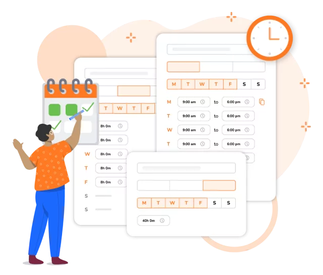 Scheduling for hotels and hospitality businesses.