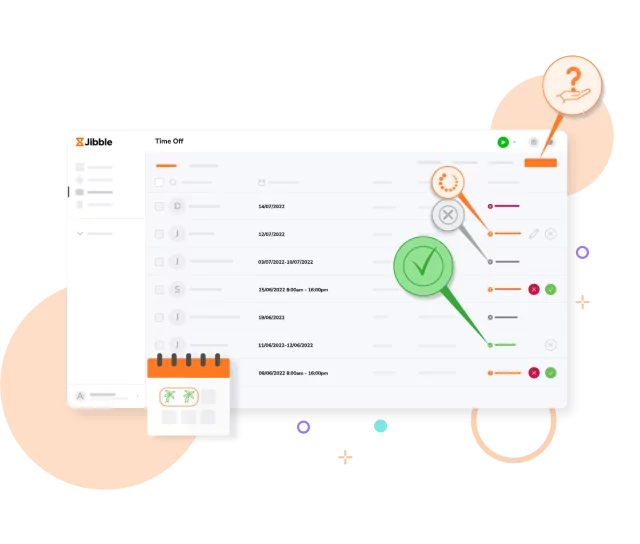 Review and take action on leave requests wherever you are and on any device.