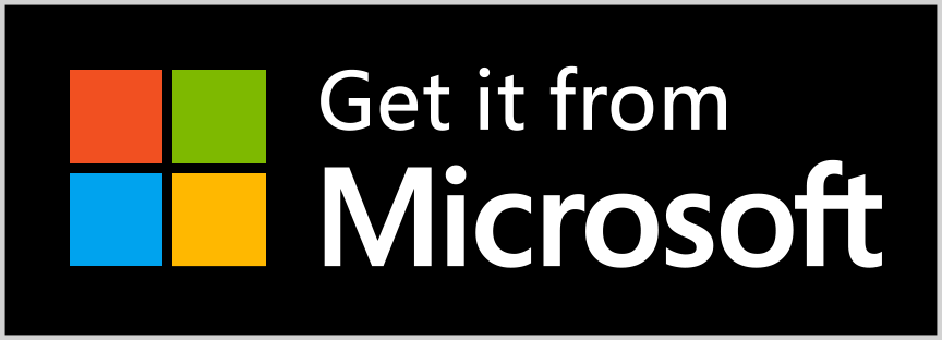 Badge to download from Microsoft Store