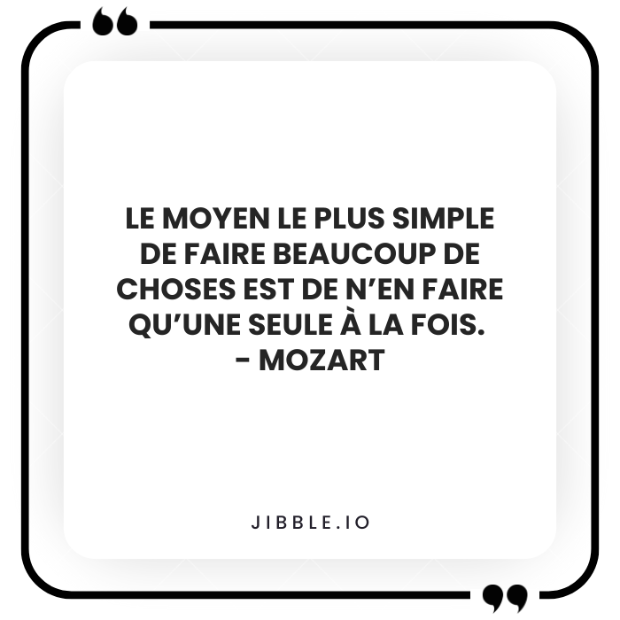 Citation de Mozart