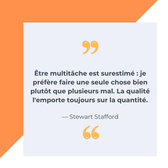 Citation de Stewart Stafford