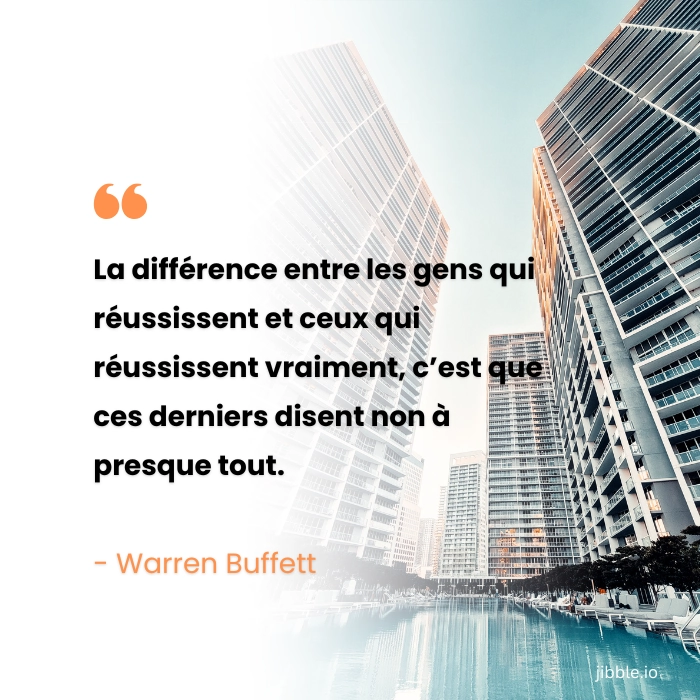 Citation de Warren Buffet