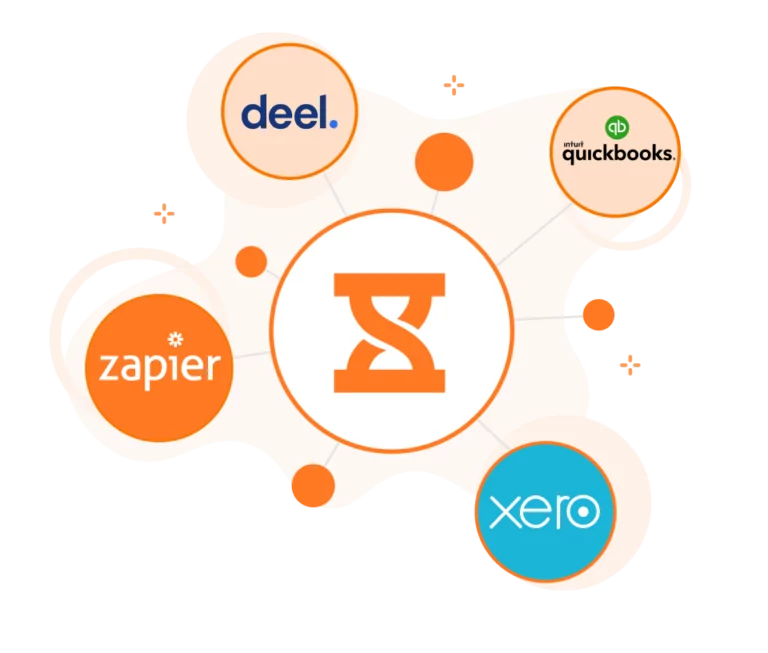 Different accounting apps that can be integrated with Jibble for seamless client billing.