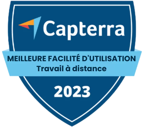 Capterra - Best Ease of Use (Remote Work) 2023 Capterra - Best Ease of Use (Remote Work) 2023
