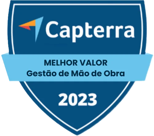 Capterra - Melhor Valor (Gestão de Mão de Obra) 2023