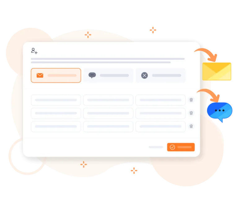 Onboarding per SMS und E-Mail mit Jibble.