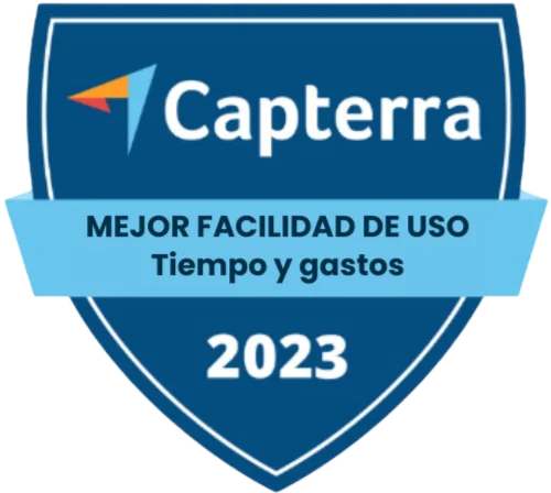 Capterra - Best Ease of Use (Time and Expense) 2023 Capterra - Best Ease of Use (Time and Expense) 2023