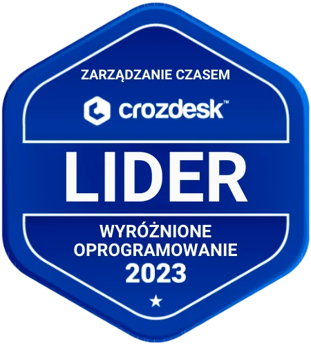 Crozdesk – Software Awards, Leader (Time Management) 2023 - new Crozdesk – Software Awards, Leader (Time Management) 2023 - new