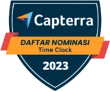 Capterra - Daftar Nominasi (Time Clock) 2023 Capterra - Daftar Nominasi (Time Clock) 2023