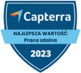 Capterra - Best Value (Remote Work) 2023 Capterra - Best Value (Remote Work) 2023