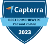 Capterra - Best Value (Time and Expense) 2023 Capterra - Best Value (Time and Expense) 2023