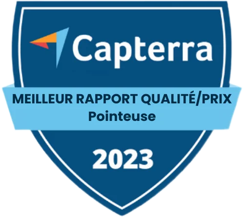 Capterra - Best Value (Time Clock) 2023 Capterra - Best Value (Time Clock) 2023