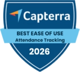 capterra - best ease of use - attendance tracking - 2026