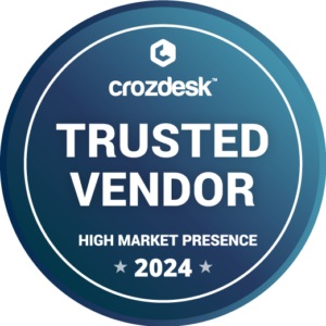 Crozdesk - High Market Presence (Trusted Vendor) 2024