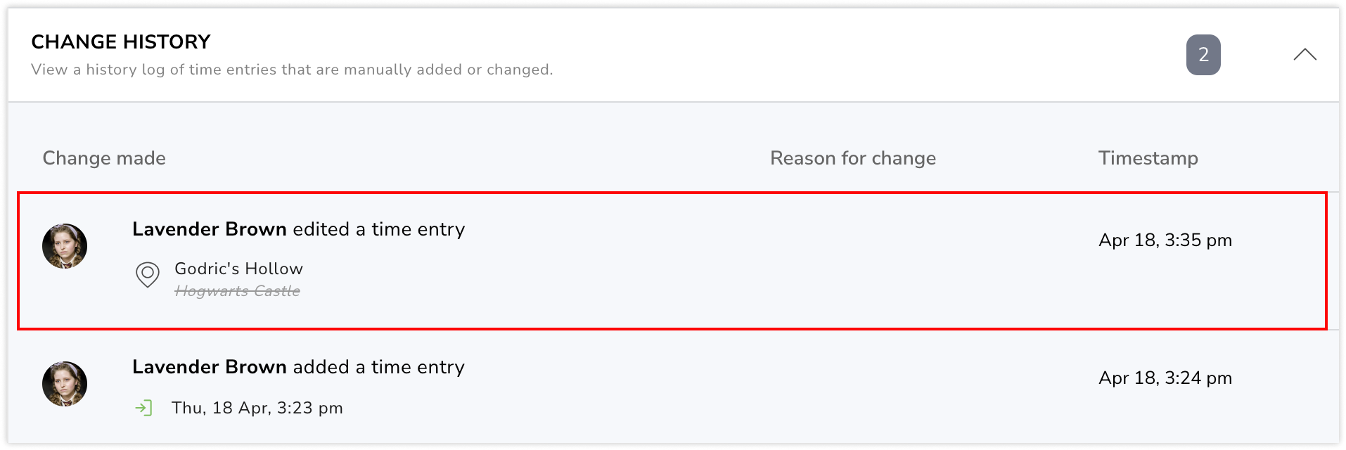 Edit details shown on change history of timesheets (1)