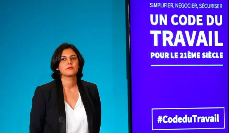 L'ancienne ministre du travail Myriam El Khomri (septembre 2015 à mai 2017)