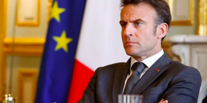 Président Français Emmanuel Macron