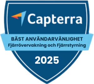Capterra – Best Ease of Use - Remote Monitoring and Management - 2025 Capterra – Best Ease of Use - Remote Monitoring and Management - 2025