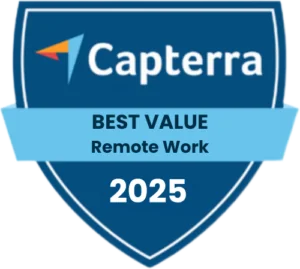 Capterra - Best Value (Remote Work) 2025 Capterra - Best Value (Remote Work) 2025