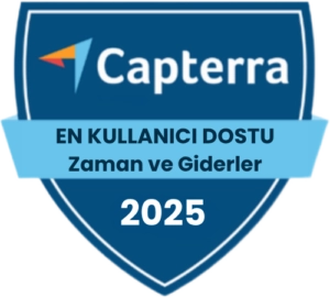 Capterra - Best Ease of Use (Time and Expense) 2025