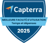 Capterra - Best Ease of Use (Time and Expense) 2025 Capterra - Best Ease of Use (Time and Expense) 2025