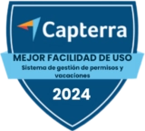 Capterra – Best Ease of Use - Leave Management System - 2024