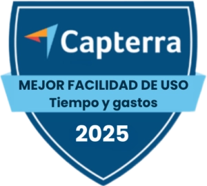 Capterra - Best Ease of Use (Time and Expense) 2025