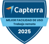 Capterra - Best Ease of Use (Remote Work) 2025