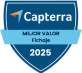 Capterra - Best Value (Time Clock) 2025