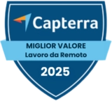 Capterra - Best Value (Remote Work) 2025 Capterra - Best Value (Remote Work) 2025