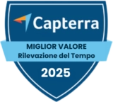 Capterra - Best Value (Time Clock) 2025