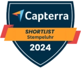 Capterra – Shortlist (Time Clock) 2024 Capterra – Shortlist (Time Clock) 2024