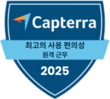 Capterra - Best Ease of Use (Remote Work) 2025