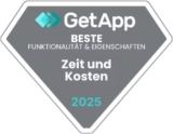 GetApp – Best Functionality and Features (Time and Expense) 2025