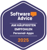 Software Advice – Most Recommended (Human Resource Apps) 2025