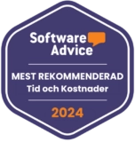 Software Advice - Most Recommended - Time and Expense 2024