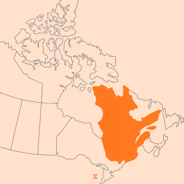 Carte du Québec