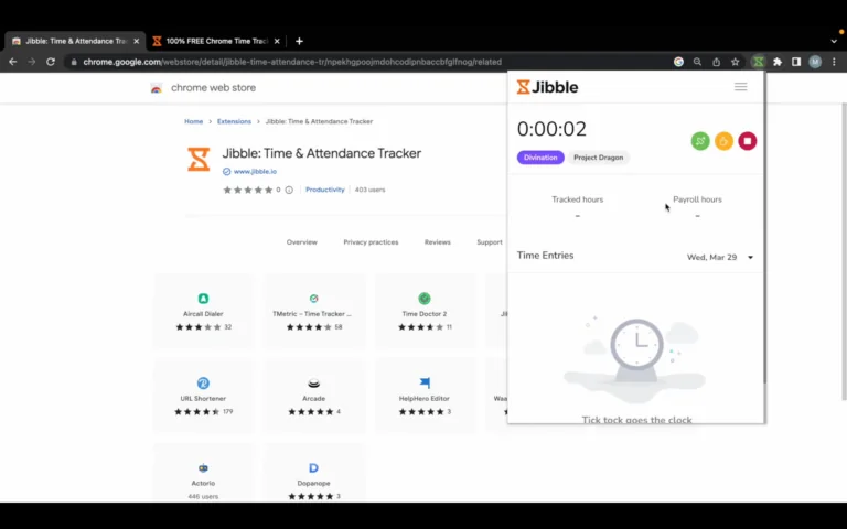 100% FREE Chrome Time Tracking Extension Tutorial Walkthrough