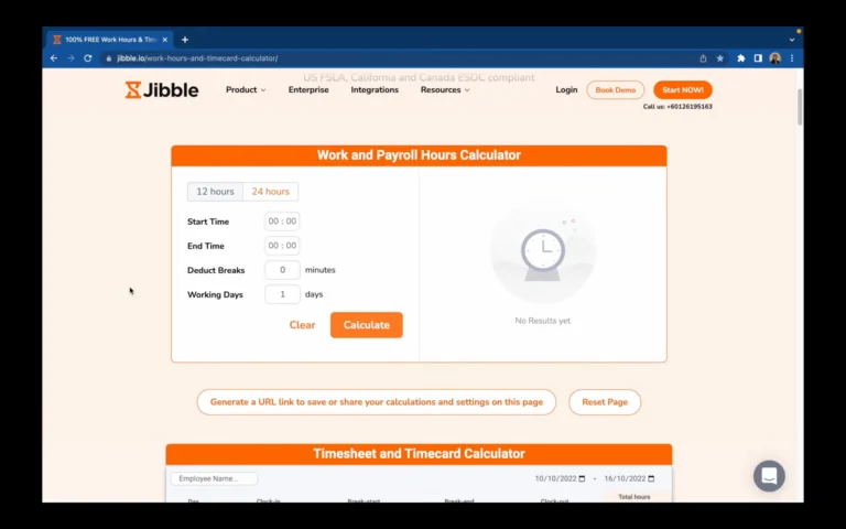 Free work hours time card calculators walkthrough tutorial