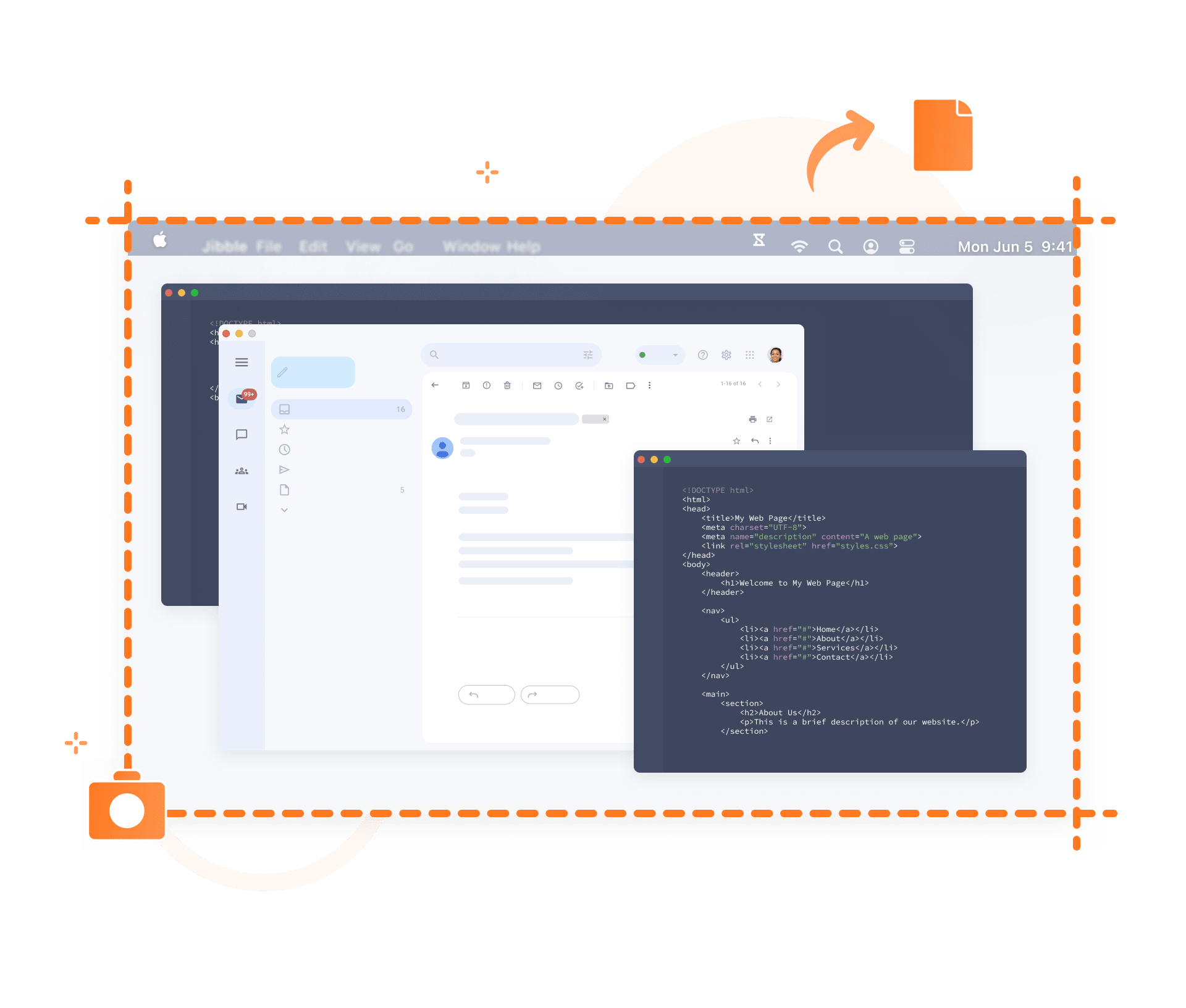 Software di time tracking con screenshot per Mac.