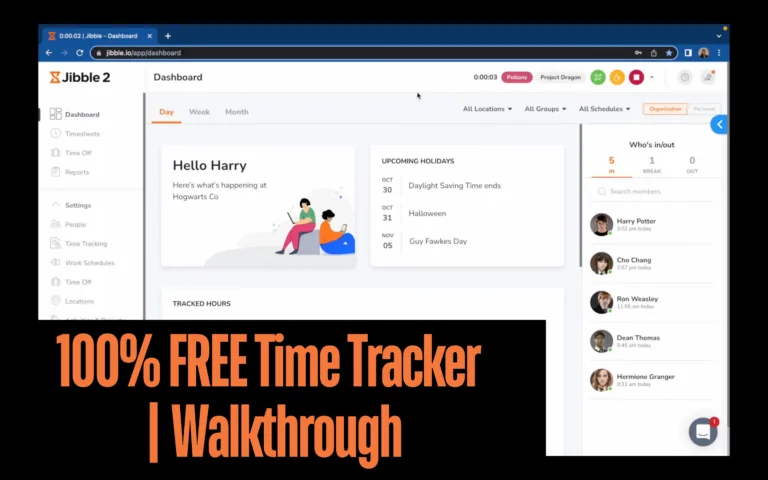 Time Tracker walkthrough