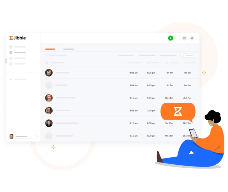 App per timesheet di Jibble.