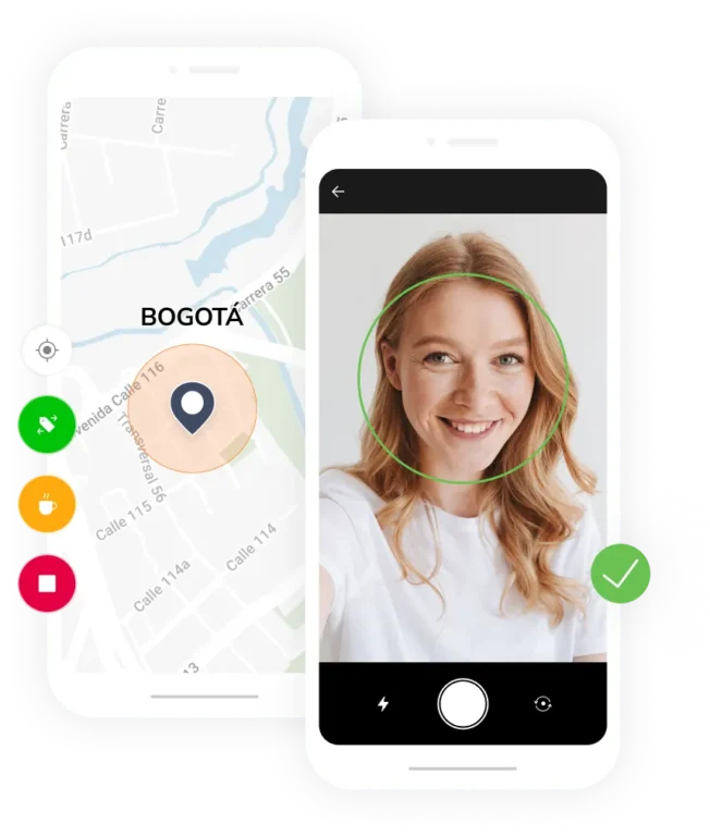Ficha usando localización gps