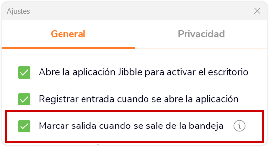 Launch Jibble on desktop start setting