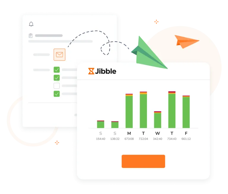 Report dettagliati sull'impiego del tempo, esportabili in formato Excel e CSV.