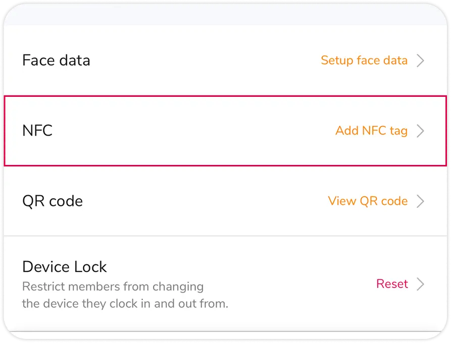 Accéder à un tag NFC depuis l'application mobile de Jibble