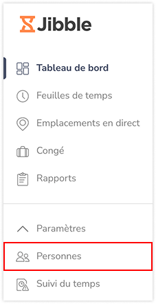 Page Personnes